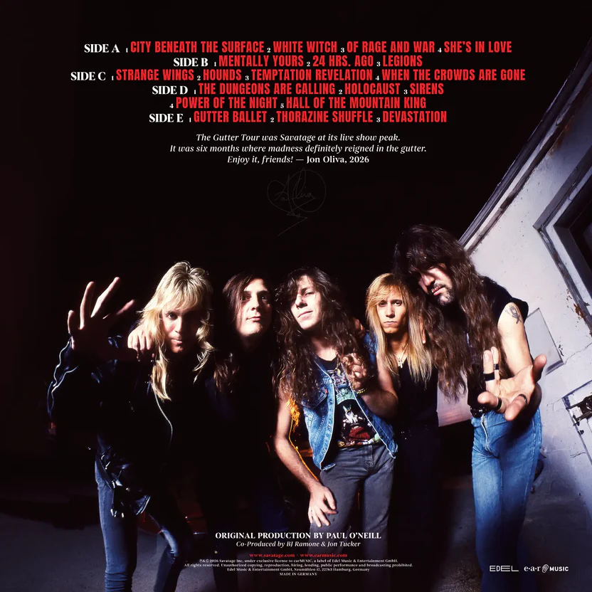 Savatage - Madness Reigns From The Gutter 1990 (Master Tape)