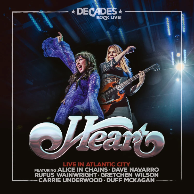 Аудио-кассета Heart   -   Live   In   Atlantic   City