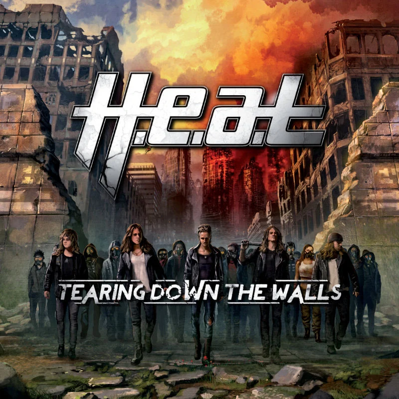 Аудио-кассета H.e.a.t   -   Tearing   Down   The   Walls