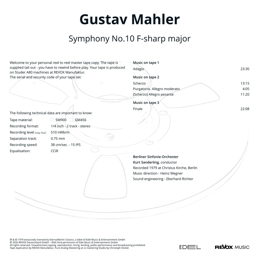 Gustav Mahler - Sinfonie Nr. 10